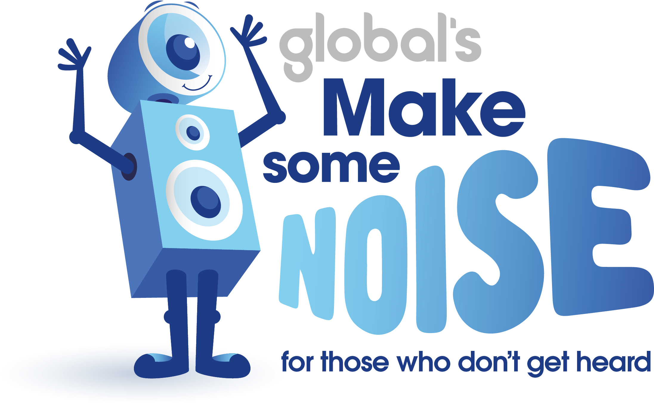 Global's Make Some Noise Logo Png - Make Some Noise Charity Clipart (2480x1748), Png Download