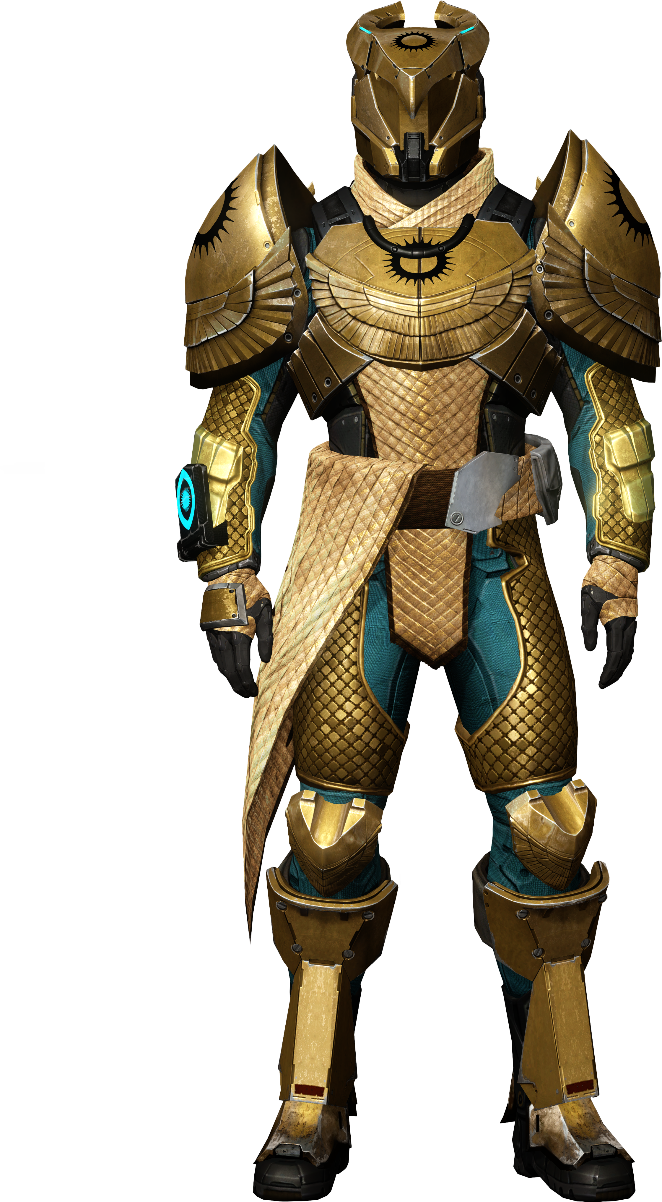 Destiny Titan Png - Destiny Trials Of Osiris Titan Armor Clipart (2241x4066), Png Download