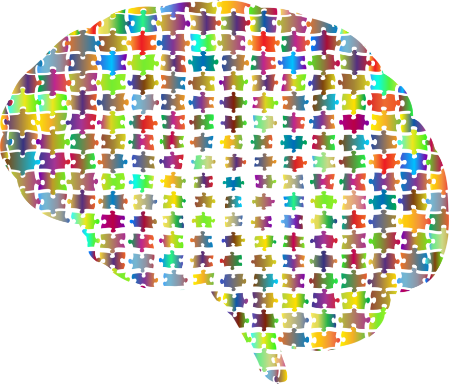 Mindteaser Clipart Autism - Brain Jigsaw - Png Download (877x750), Png Download