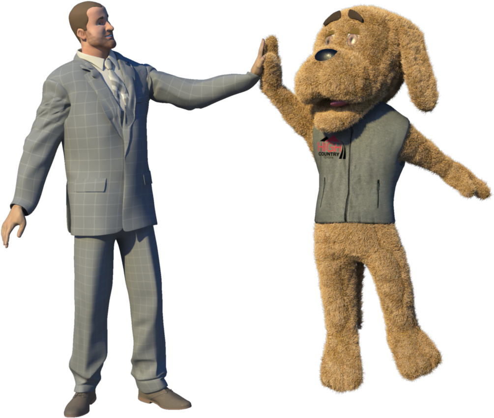 High Country Toyota High Five - Stuffed Toy Clipart (1920x1080), Png Download