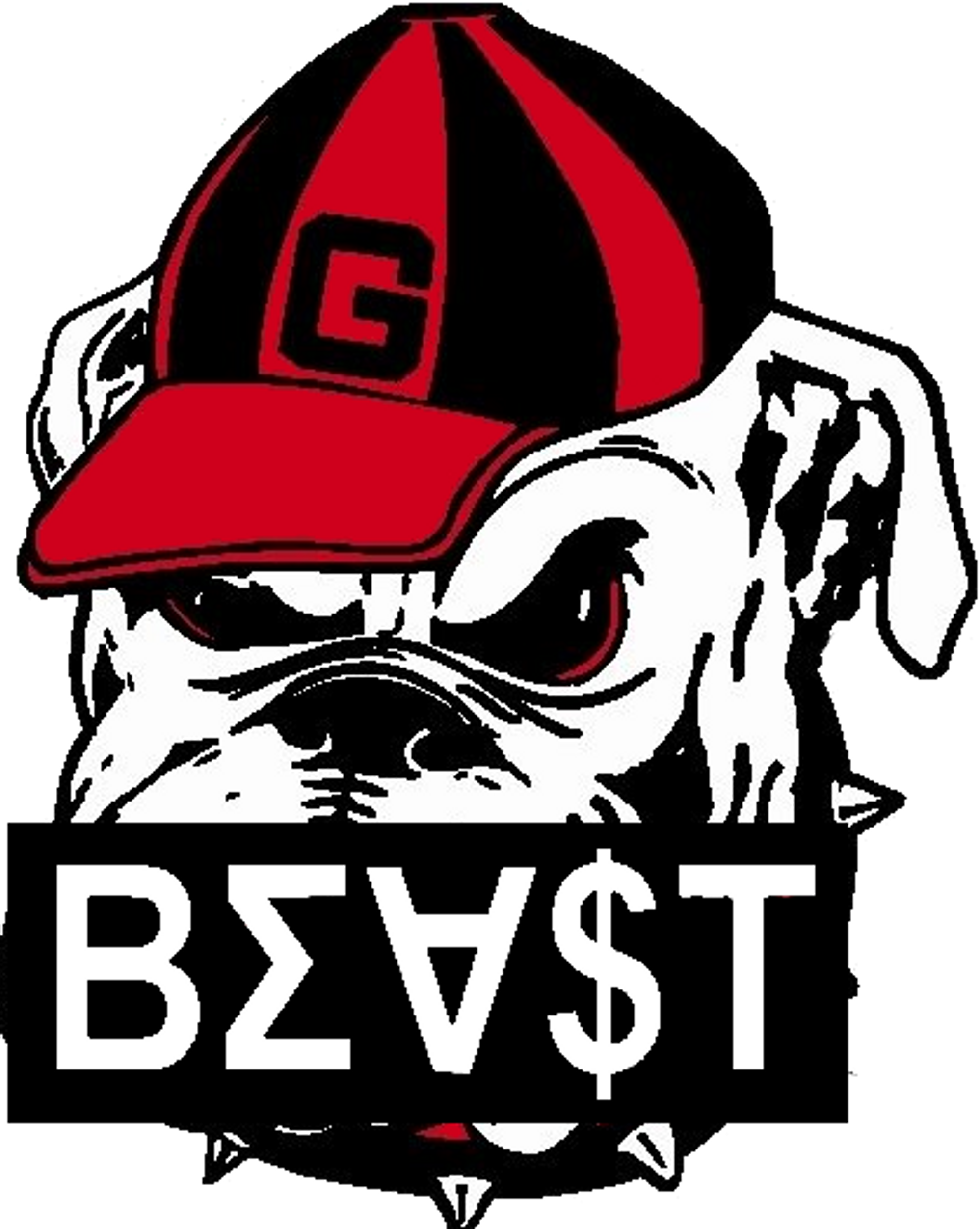Georgia Bulldogs Old Logo , Png Download Clipart (1997x2504), Png Download