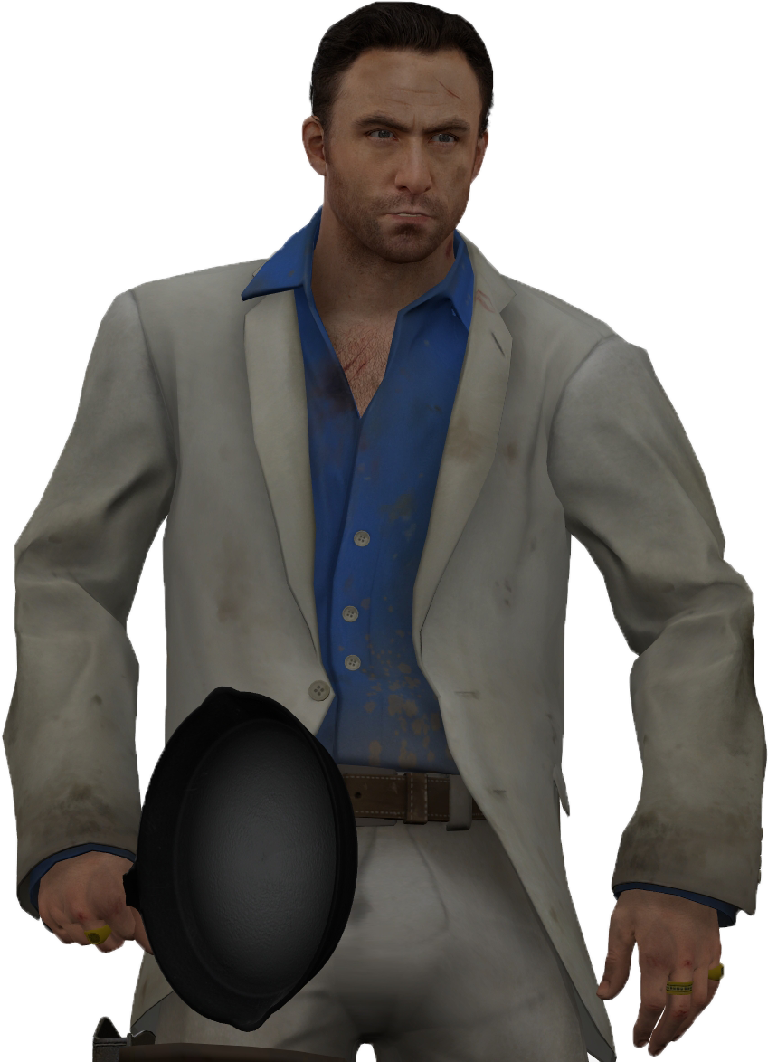 Left 4 Dead 2 Nick , Png Download Clipart (849x1174), Png Download