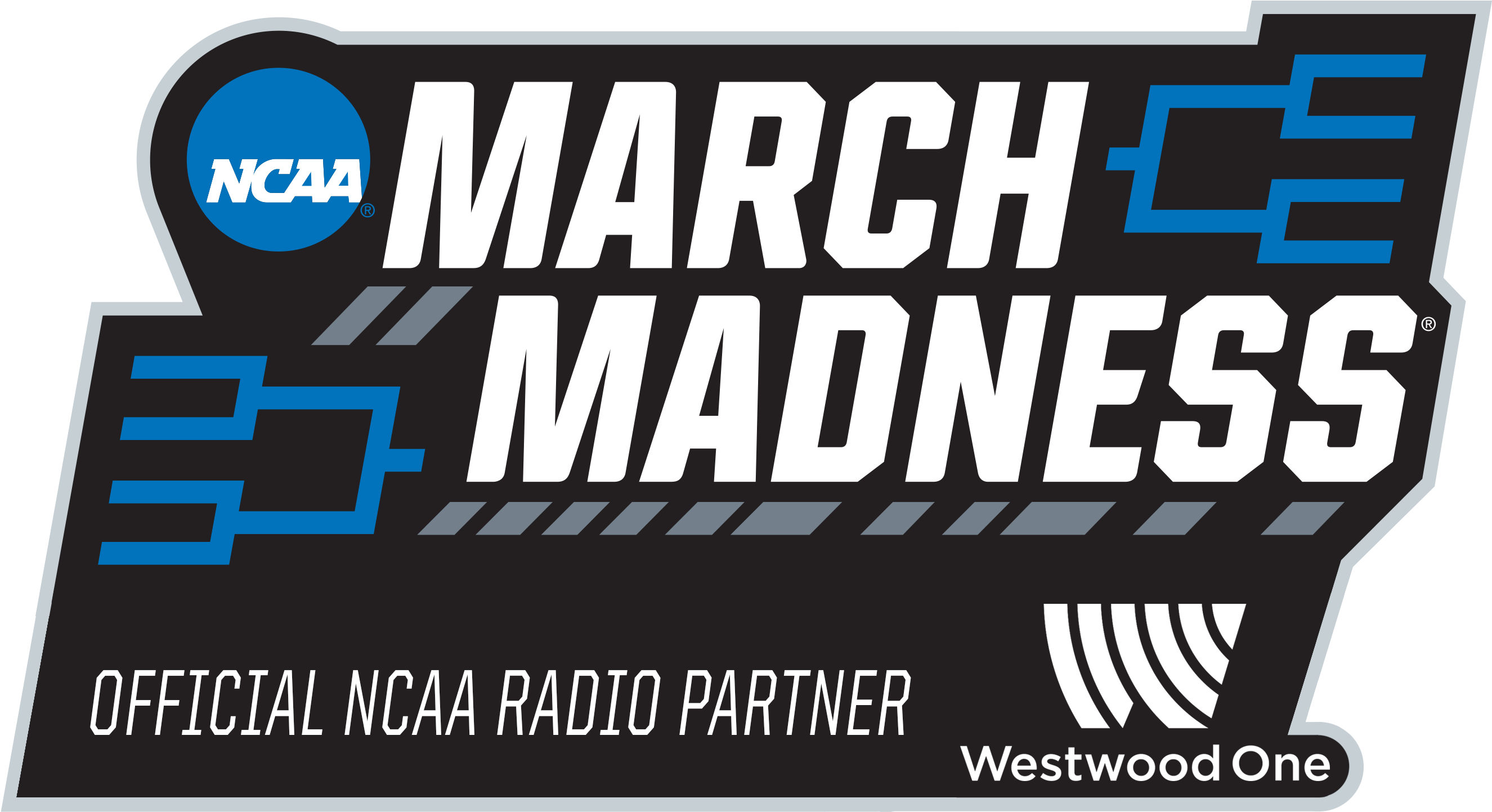Match Madness Logo - March Madness Westwood One Clipart (2738x1501), Png Download