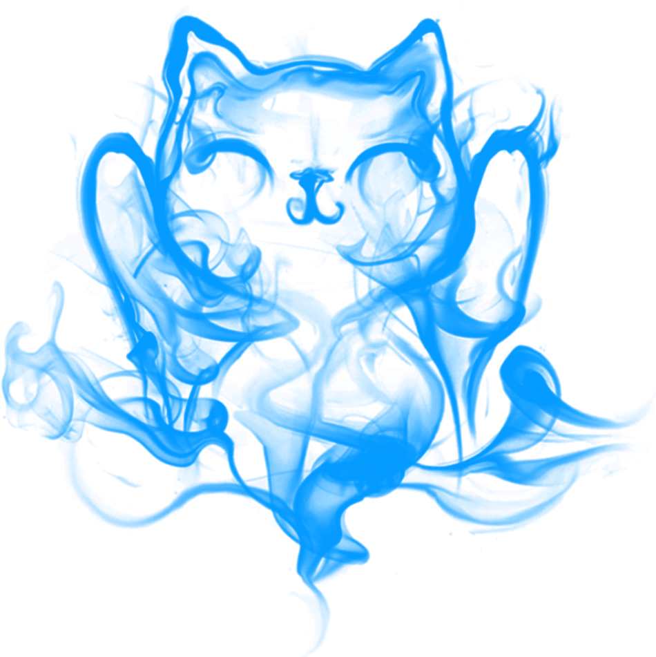 ##freetoedit #cat #vape #smoke #cloud #blue - Smoke Clipart (1024x1024), Png Download