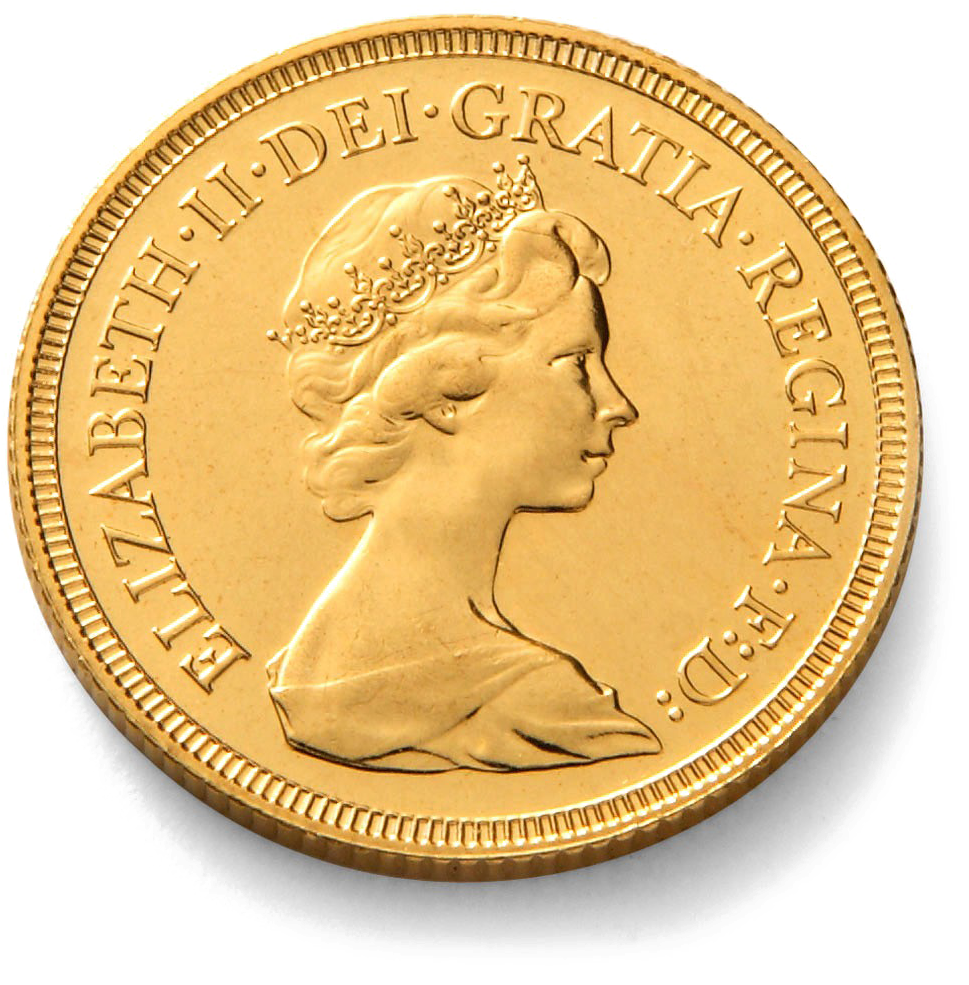 Gold Coin Png Transparent - Sterline Oro Clipart (1000x1000), Png Download