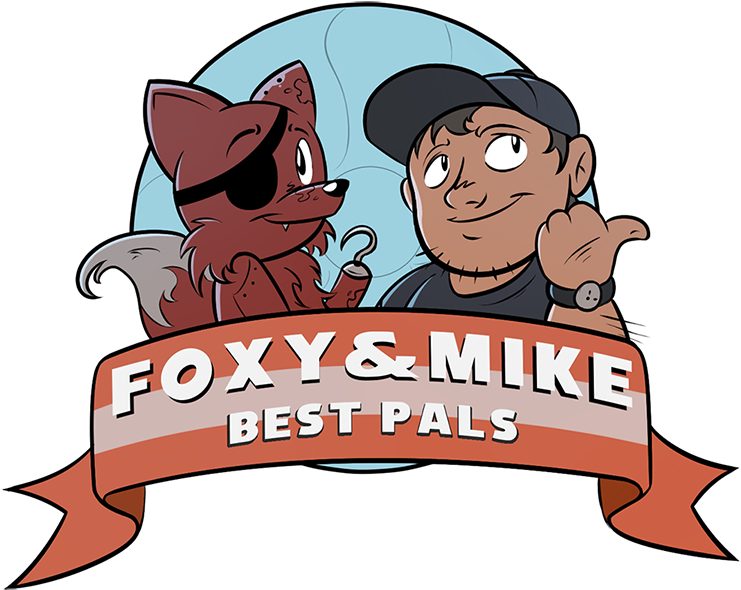 Best Pals Five Nights At Freddy's 4 Left 4 Dead 2 Team - Foxy And Mike Clipart (788x619), Png Download