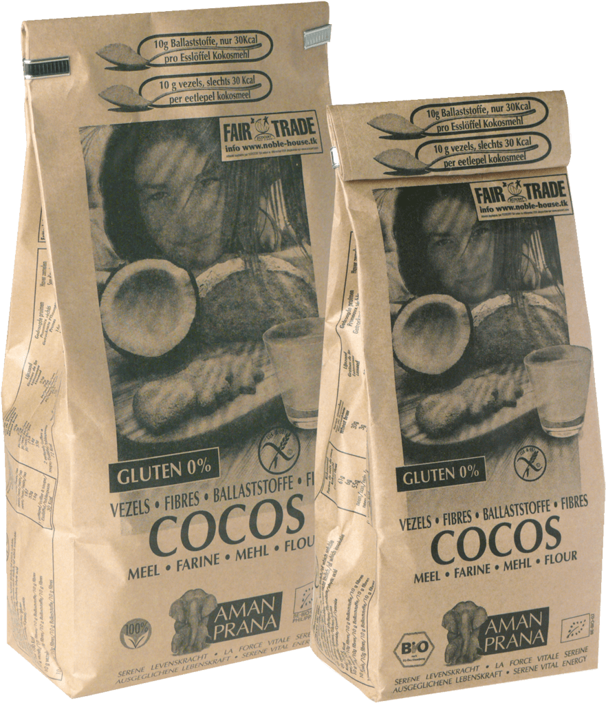 Png - - Amanprana Kokosmehl Clipart (933x1080), Png Download