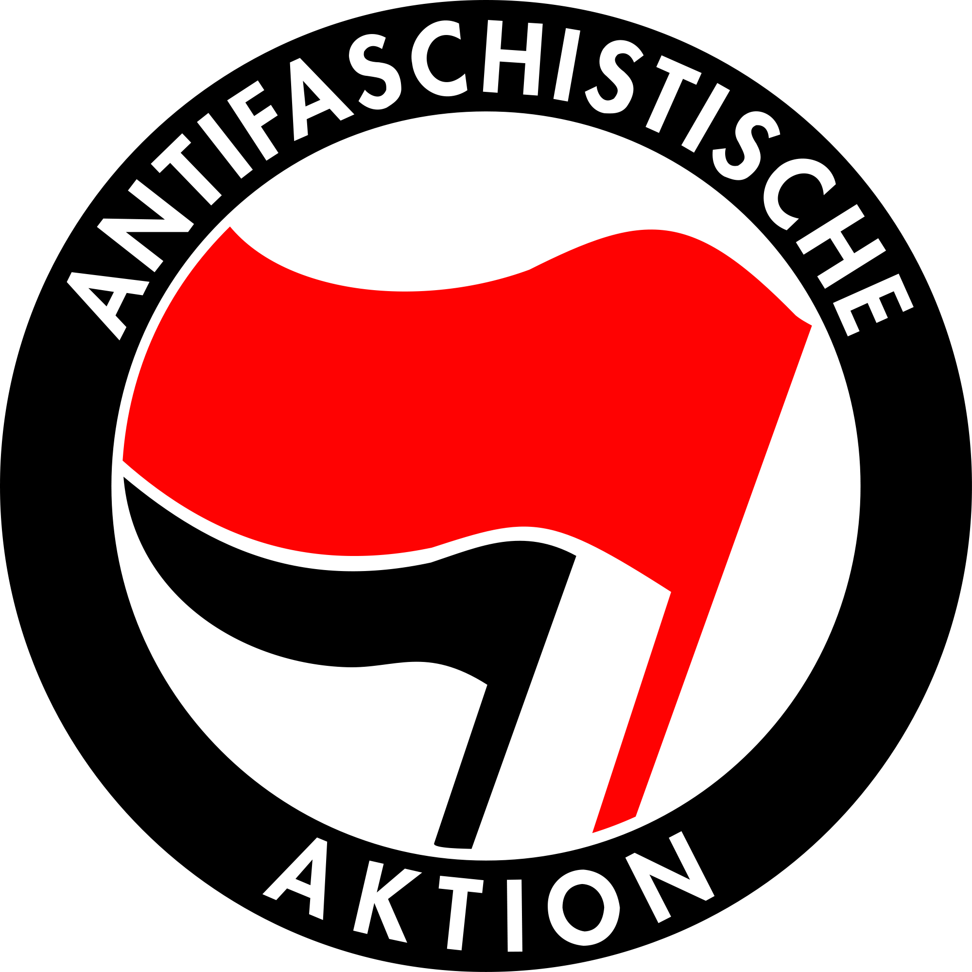 No, Donald Trump Can't Declare Antifa A Terrorist Group - Logo Anti Fascism Clipart (683x683), Png Download