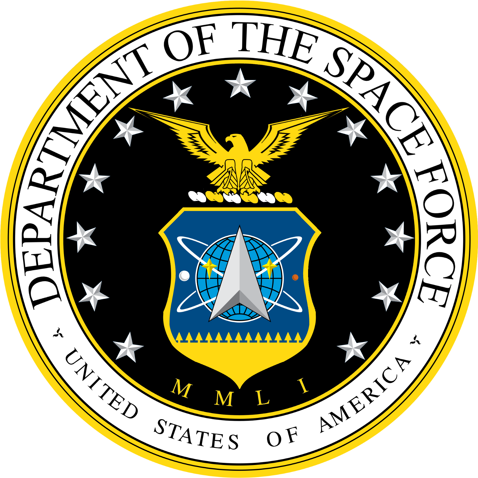 Space Force Whitehouse - Council Of Economic Advisers Clipart (1600x1600), Png Download