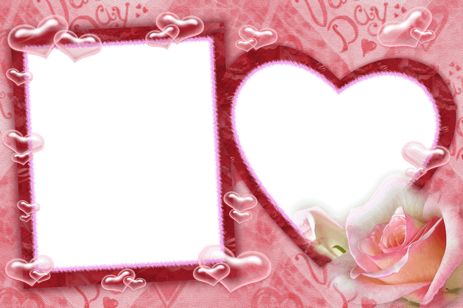 Molduras Para Fotos - Marcos Para Fotos Enamorados Png Clipart (1600x1066), Png Download