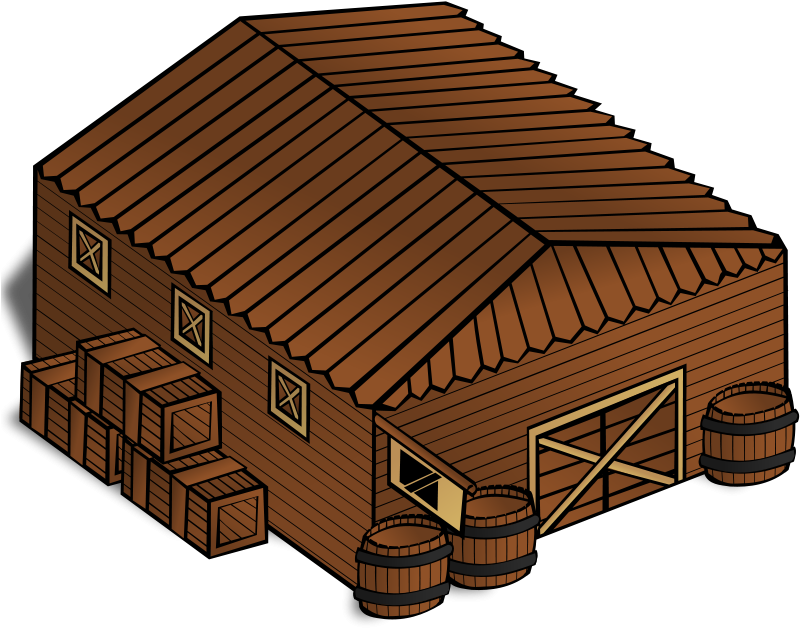 Warehouse Clip Art - Png Download (800x800), Png Download