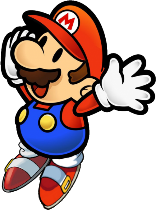 Super Mario Amiibo Paper Mario Clipart (582x752), Png Download