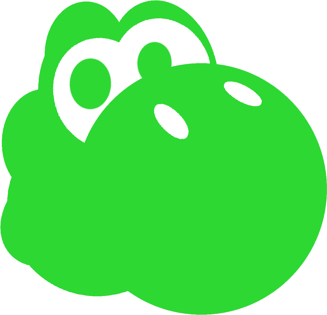 The God Ray - Yoshi Island Logo Clipart (1134x1066), Png Download