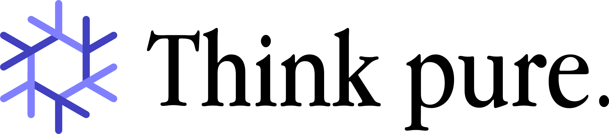 Think-pure Clipart (2048x452), Png Download