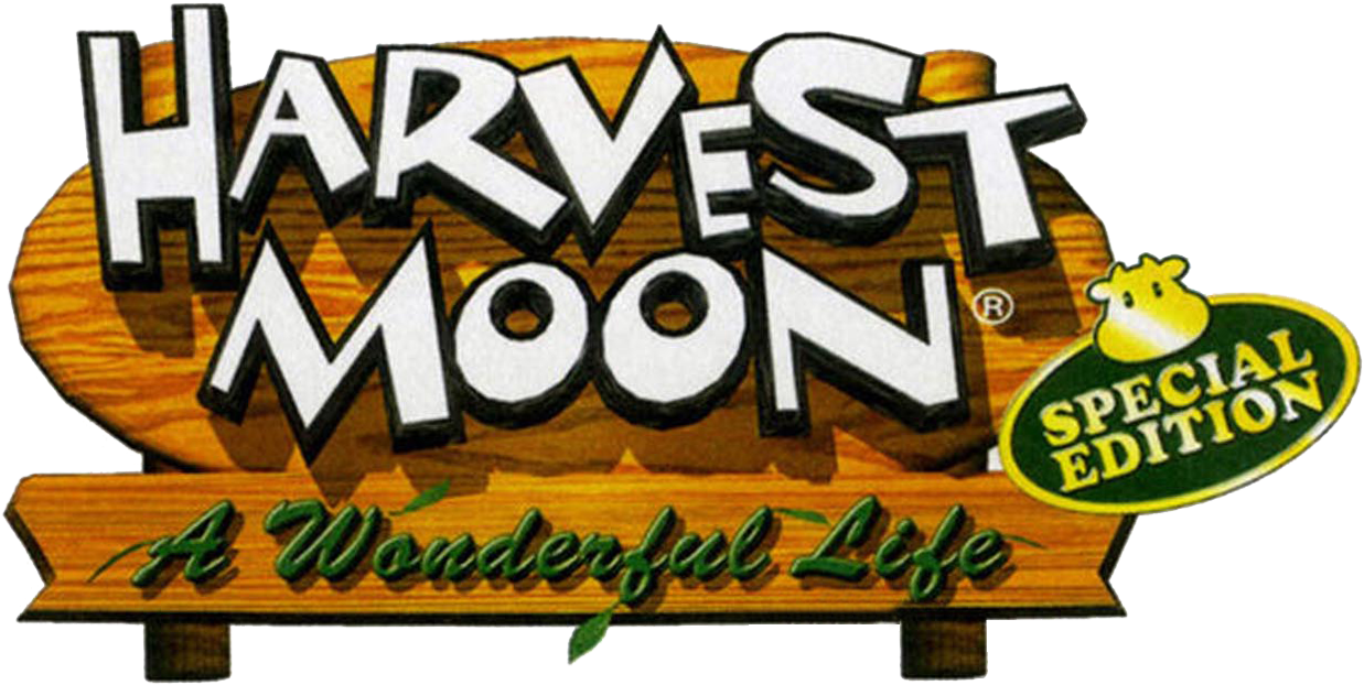 Harvest Moon Logo Png Harvest Moon A Wonderful Life Special Edition
