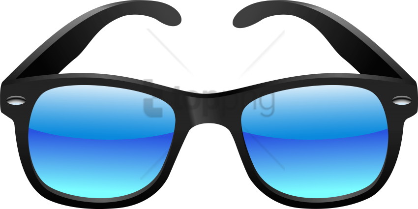 Free Png Imagenes Animadas De Lentes Png Image With - Sun Glass Clip Art Transparent Png (850x425), Png Download