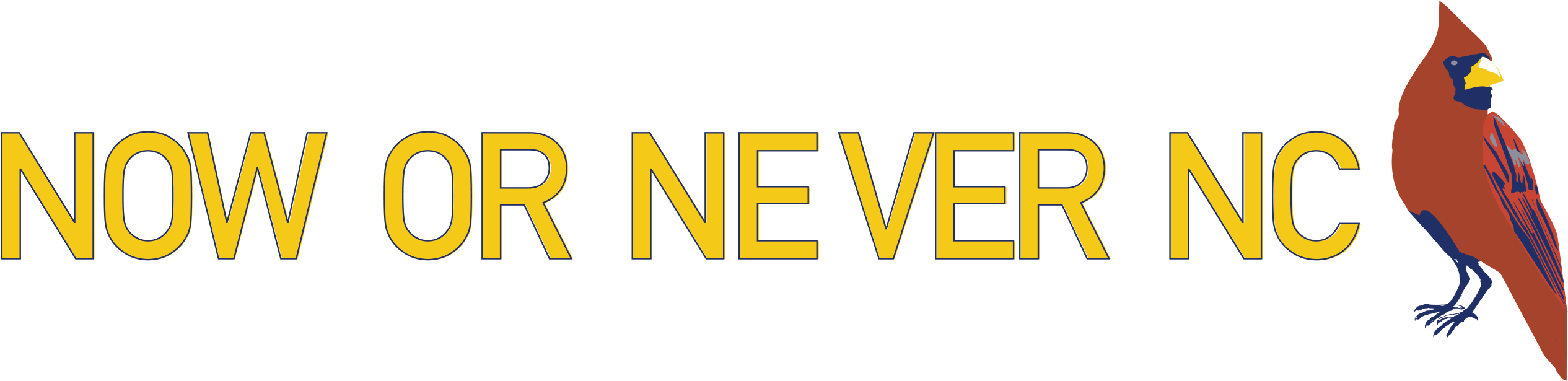 Now Or Never Nc Clipart (2666x692), Png Download