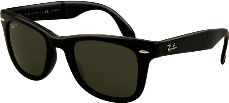 Gafas Ray Ban Folding Wayfarer Rb 4105 601/58 141,75 - Ray Ban Glasses Png Clipart (760x430), Png Download