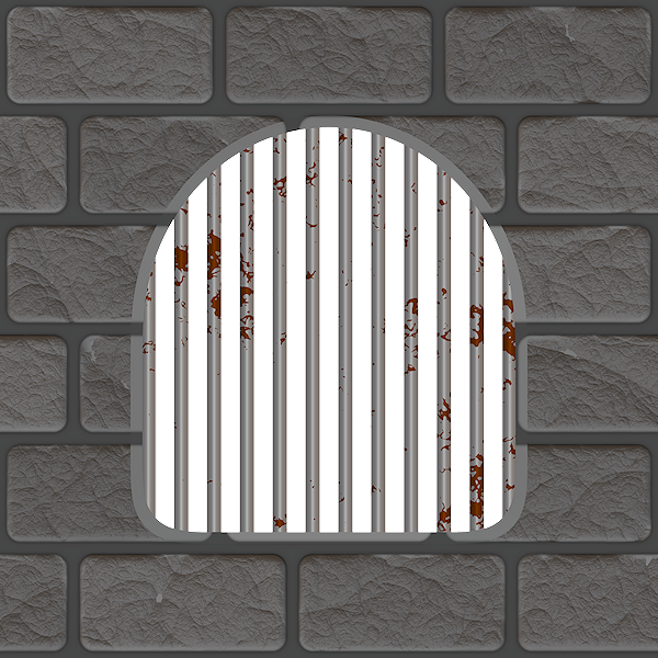 Castle Window 5 - Arch Clipart (600x600), Png Download