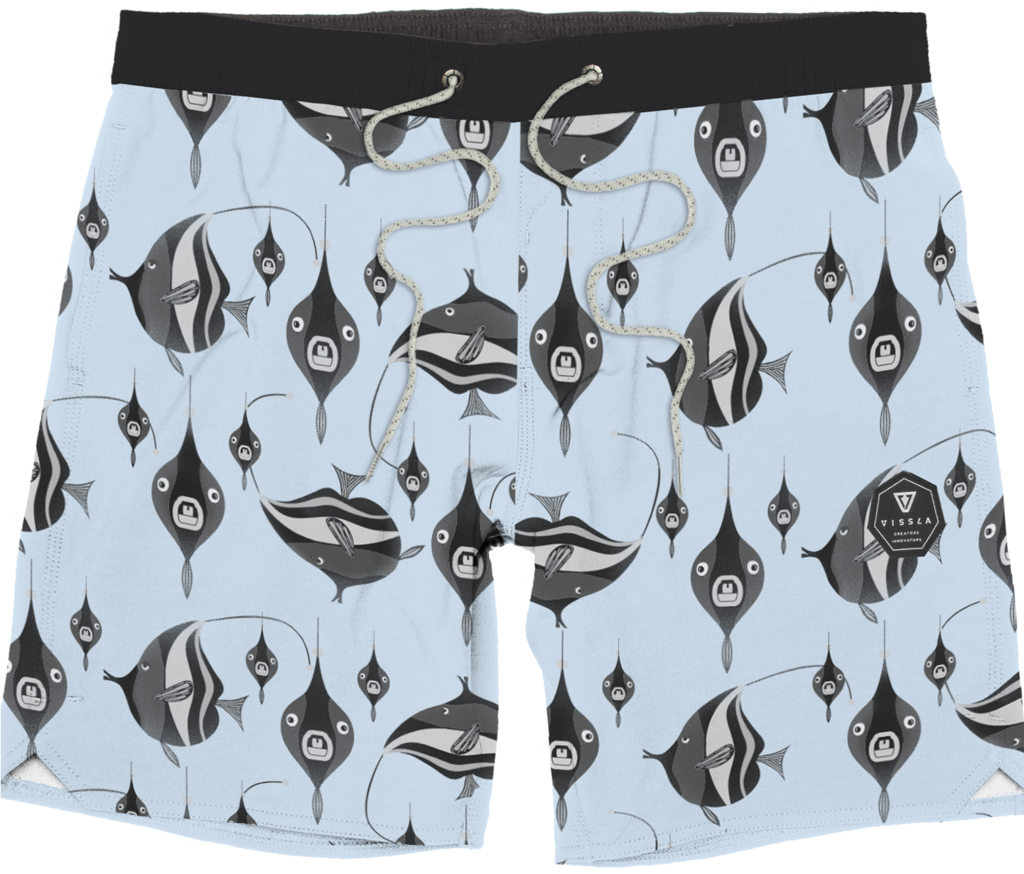 Coral Reefer Eco-lastic - Board Short Clipart (1440x1440), Png Download