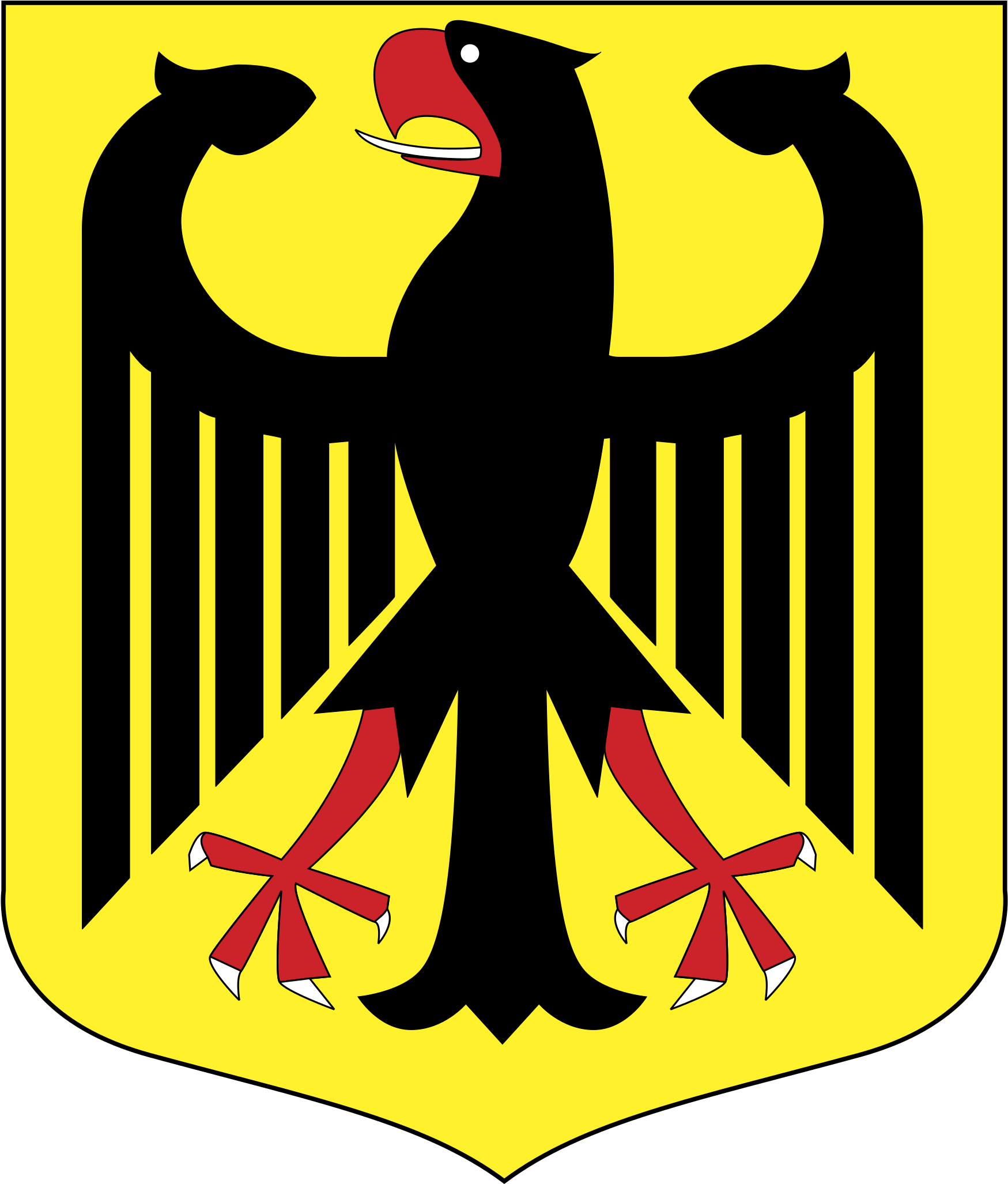 Germany Logo Png Transparent - Coat Of Arms Germany Clipart (2400x2400), Png Download