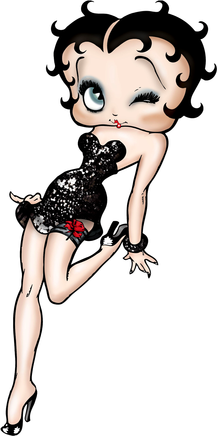 Betty Boop - Betty Boop Lancome Clipart (880x1600), Png Download