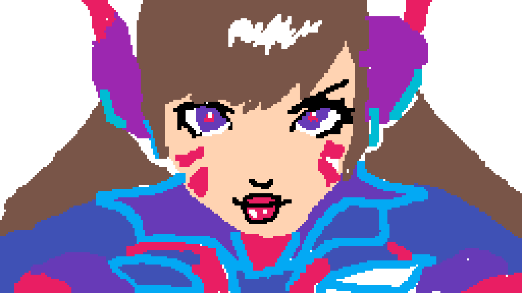 Va From Overwatch - Cartoon Clipart (1024x576), Png Download