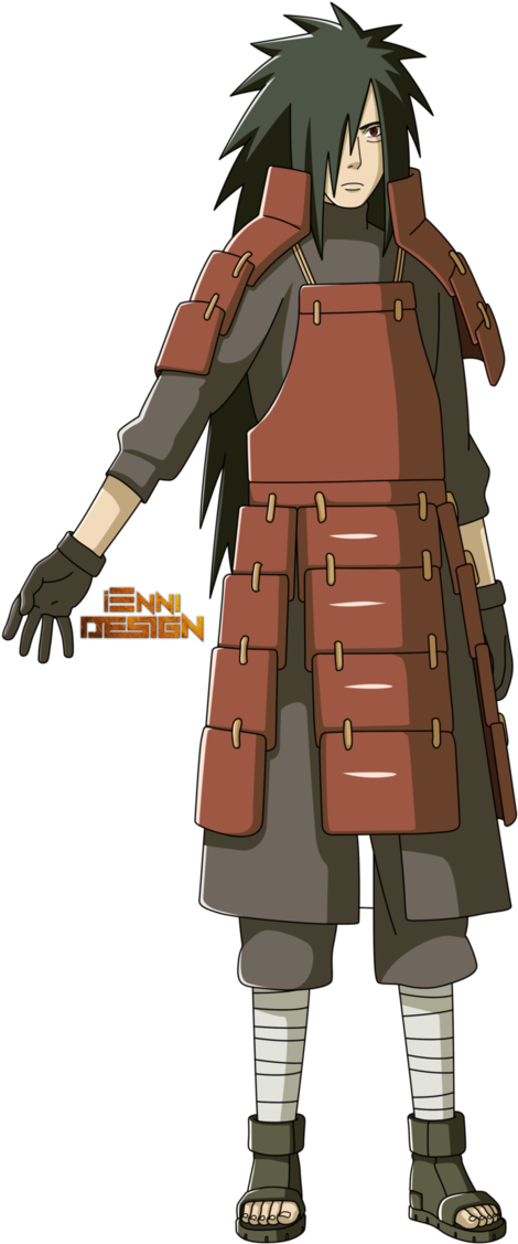 Madara Uchiha By Iennidesign - Iennidesign Naruto Clipart (692x1154), Png Download