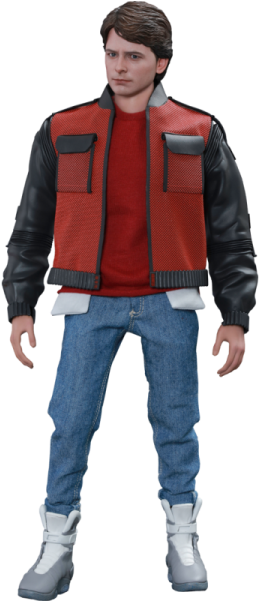 600 X 600 13 - Marty Mcfly Action Figure Clipart (600x600), Png Download