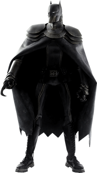 Steel Age - Steel Age Batman 1 6 Scale Figure Night Version Threea Clipart (600x600), Png Download