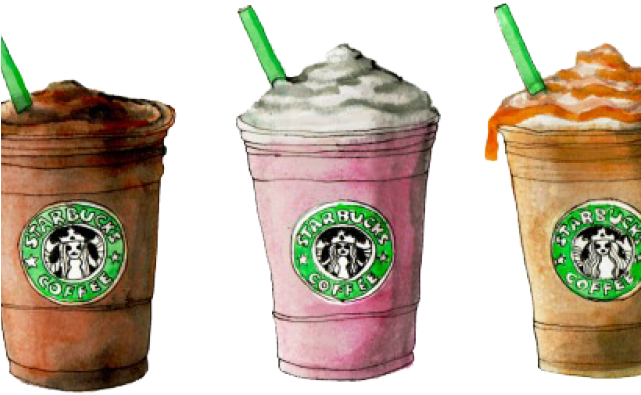 Starbucks Clipart Tumblr Hipster - Starbucks - Png Download (640x480), Png Download