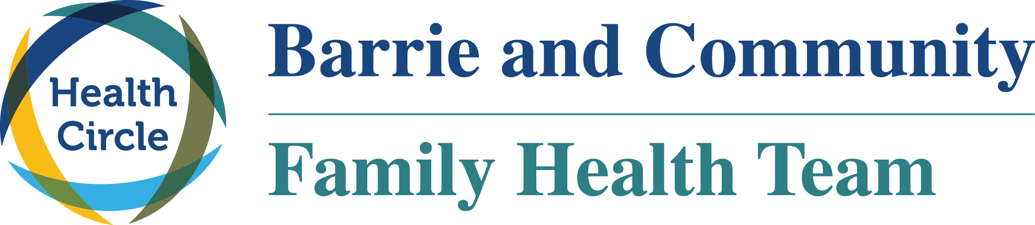 Barrie And Community Family Health Team Clipart (2088x454), Png Download