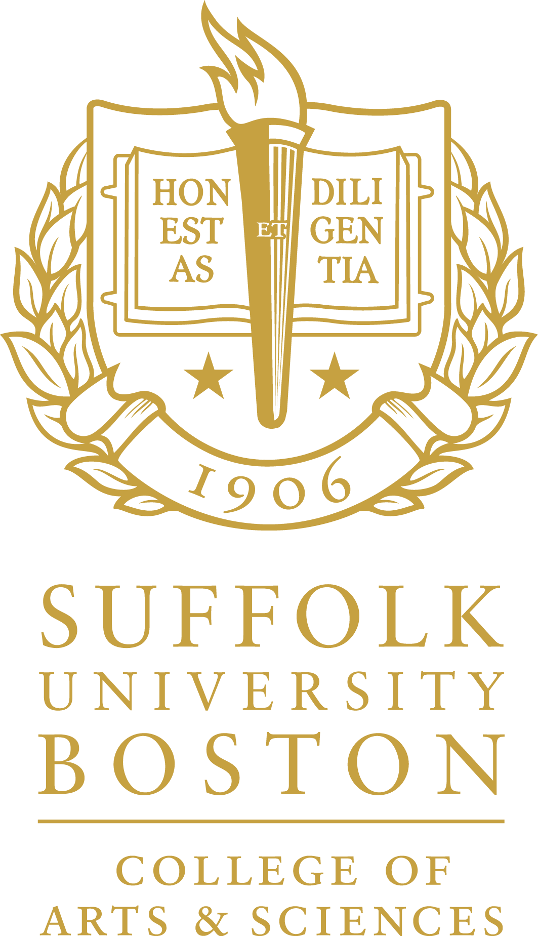 Suffolk University Boston College Of Arts & Sciences - Suffolk University Madrid Logo Clipart (1063x1849), Png Download