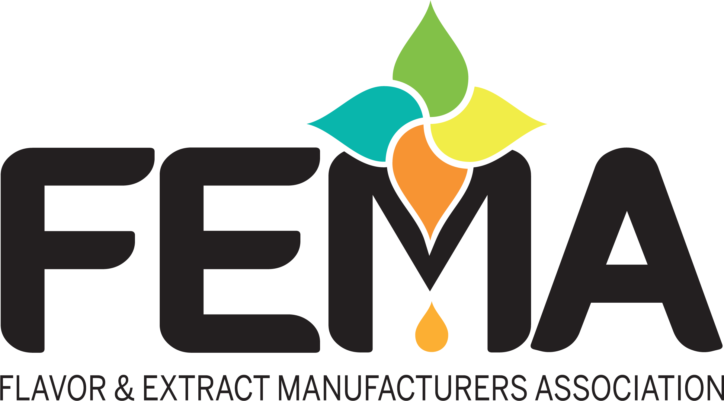 Fema Logo Cmykwhite Fema Logo Cmyk Fema Logo Cmyk Fema - Flavor And Extract Manufacturers Association Logo Clipart (2500x1500), Png Download
