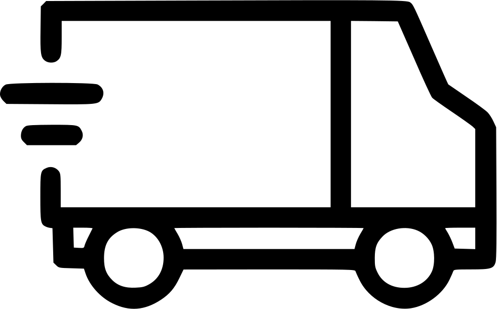 Png File Svg - Transparent Van Delivery Icon Clipart (981x610), Png Download