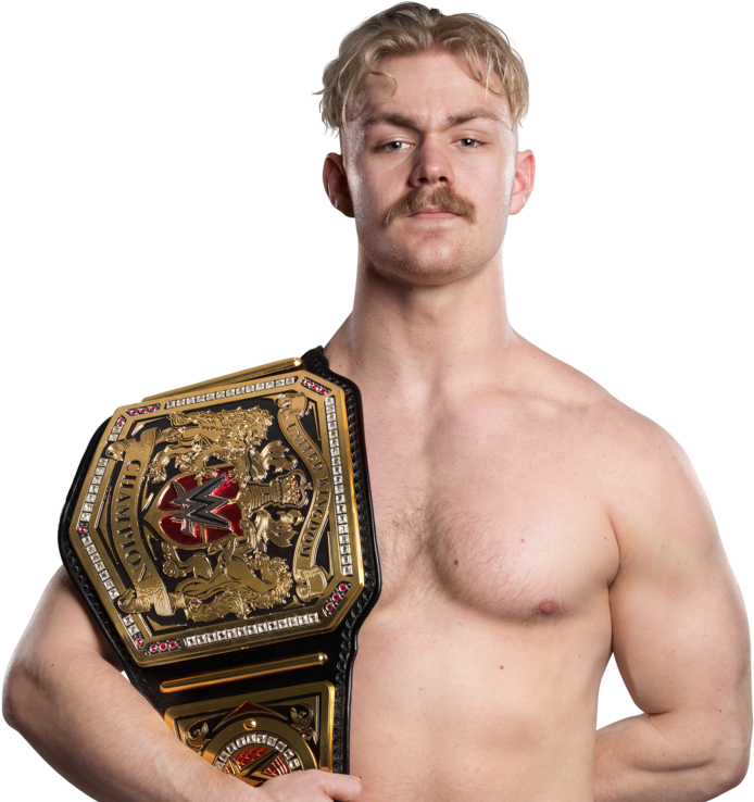 30 Days Of Mustaches For Movember - Tyler Bate Uk Champion Clipart (1063x752), Png Download
