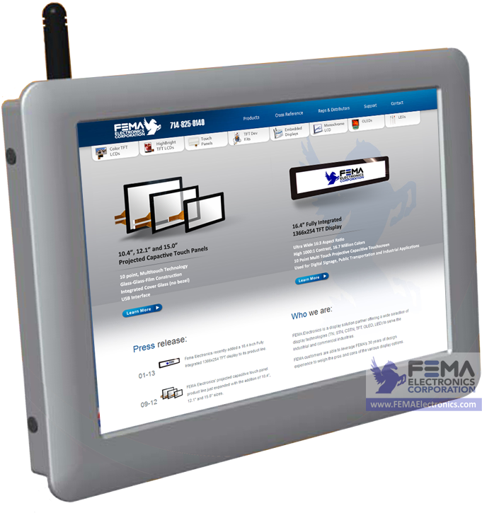 Embedded Displays - Flat Panel Display Clipart (800x800), Png Download