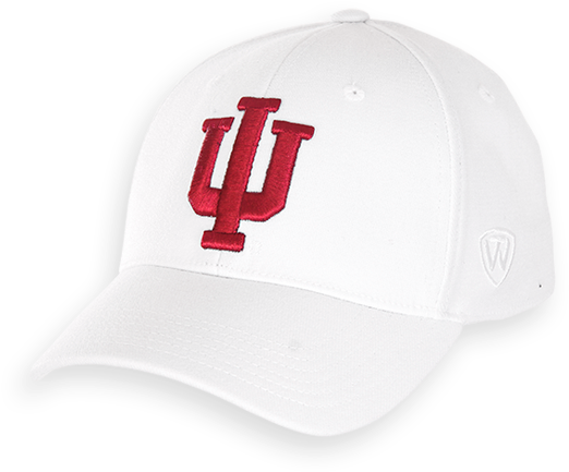 Image For Iu Interlock One Fit Cap - Baseball Cap Clipart (600x600), Png Download