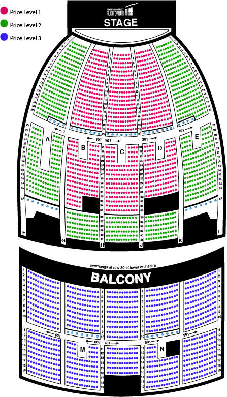Prices $53 - 50 - $73 - 50 - Seating Seating Chart - Iu Auditorium Seating Chart With Seat Numbers Clipart (447x781), Png Download