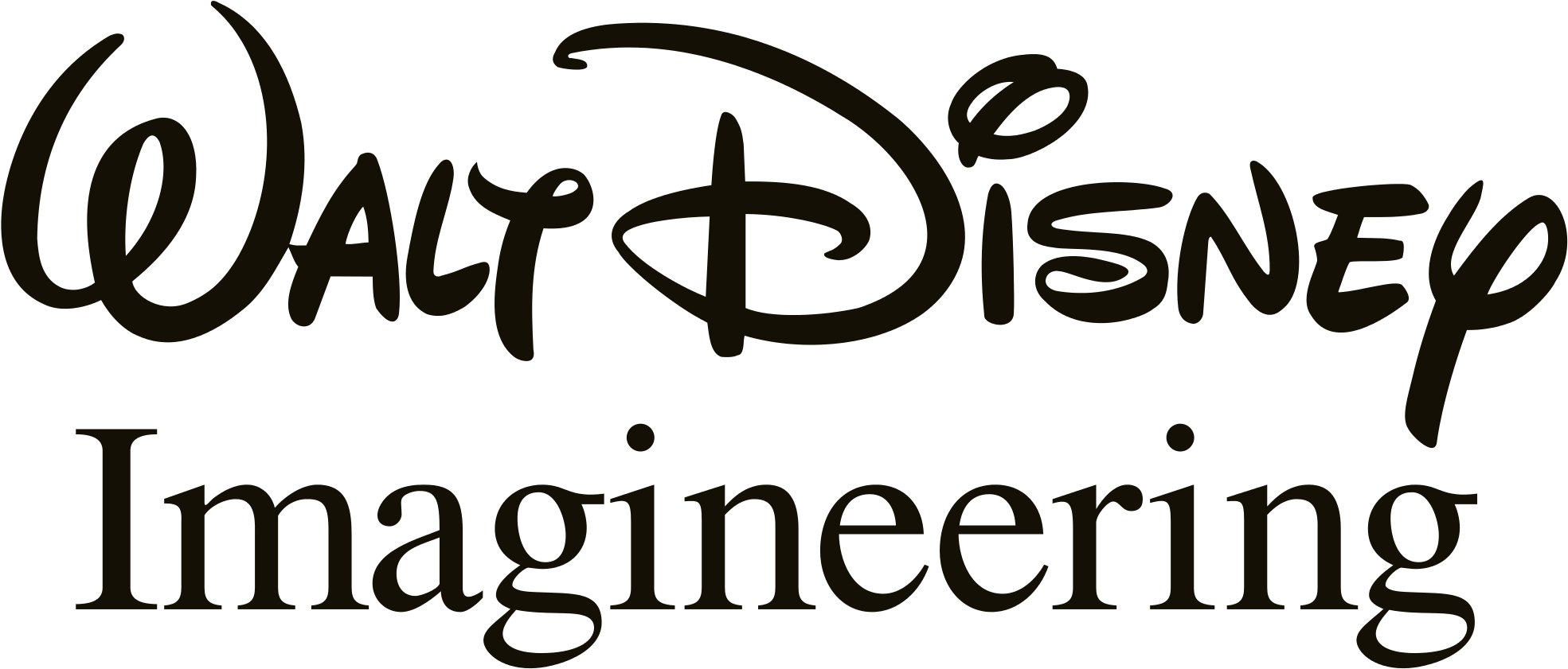 File Walt Disney Imagineering Logo Svg - Calligraphy Clipart (1024x444), Png Download