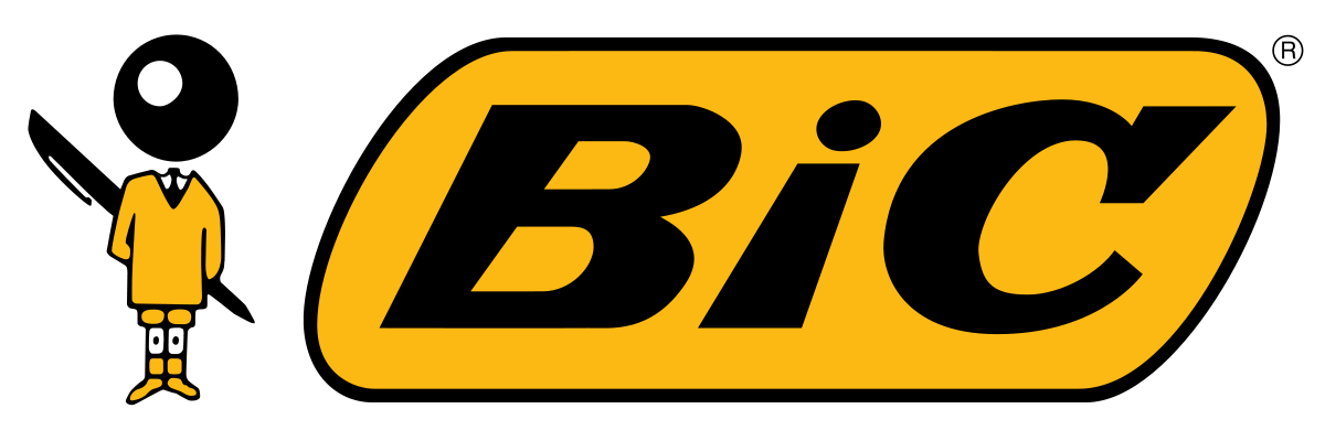 Logo De Bic Png Clipart (1024x341), Png Download