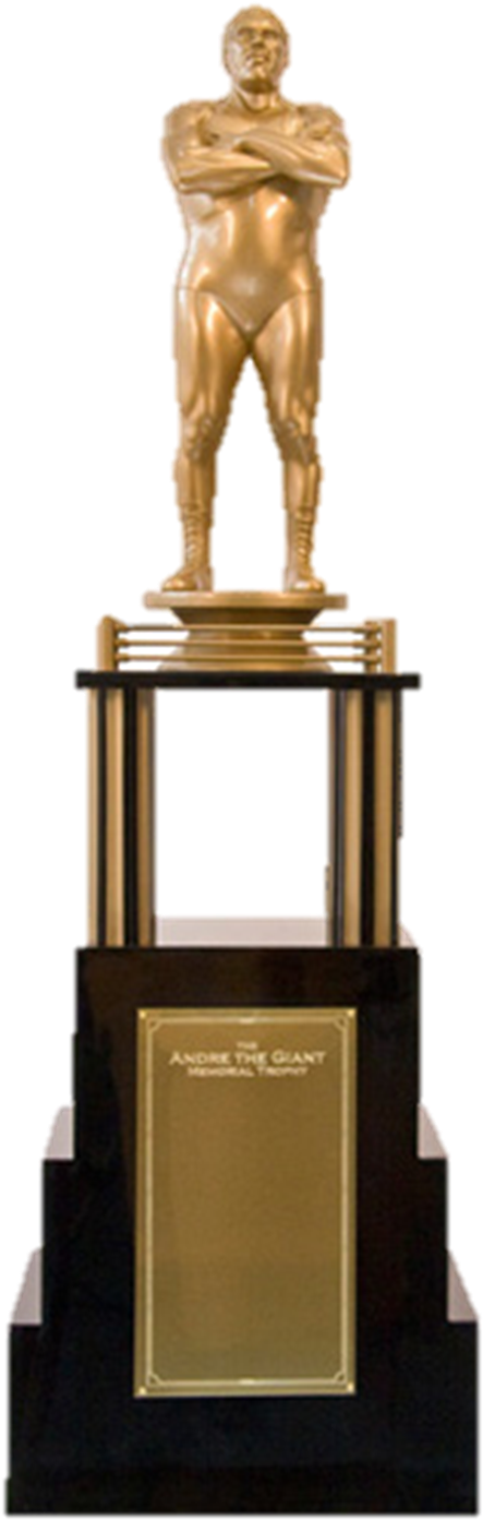 0 Andre The Giant Memorial Trophy01 - Wwe Andre The Giant Trophy Clipart (500x1425), Png Download