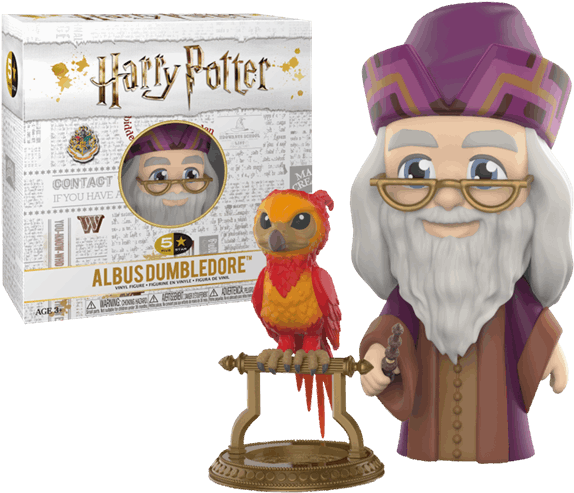 Albus Dumbledore 5-star 4” Vinyl Figure - Funko 5 Star Dumbledore Clipart (600x600), Png Download