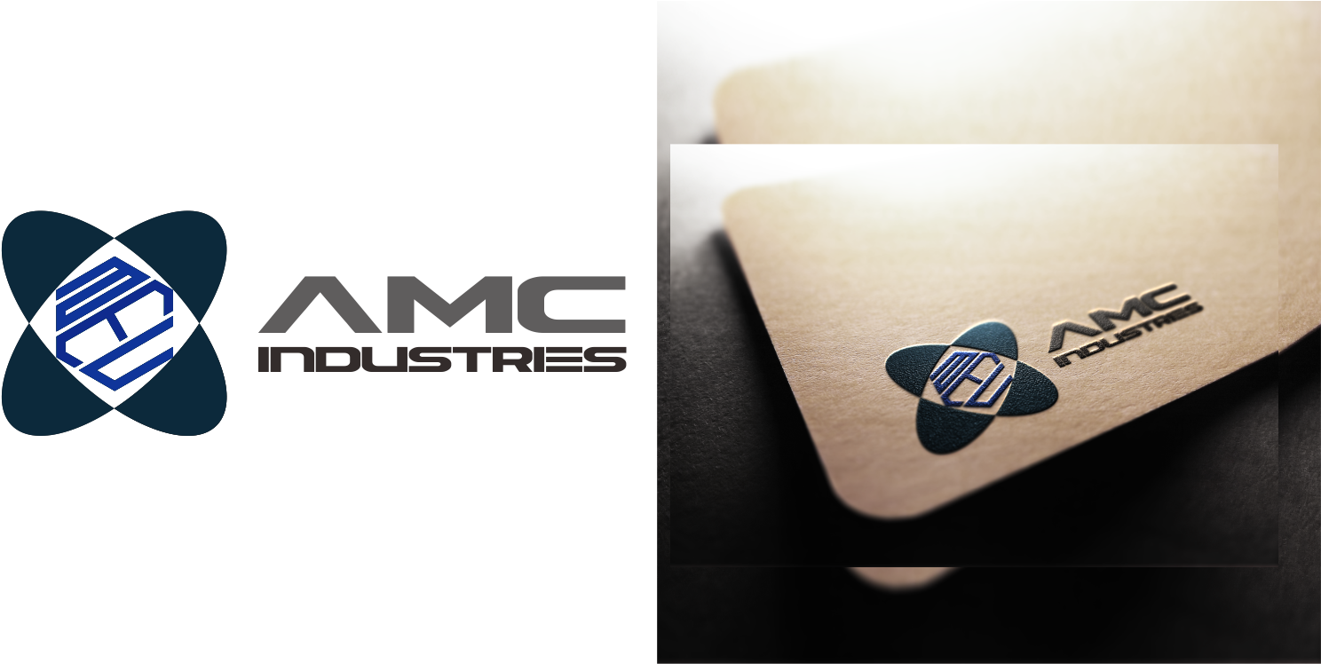Elegant, Playful Logo Design For Amc Industries In - Graphic Design Clipart (1496x749), Png Download
