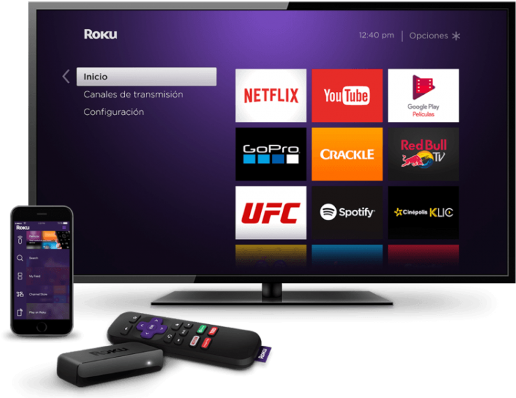 Roku Express Netflix Clipart (750x603), Png Download