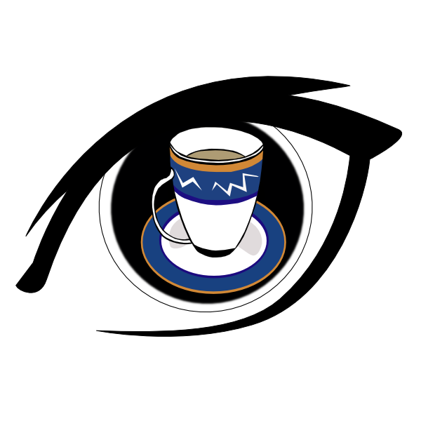 Tea And Eye Clipart (600x600), Png Download