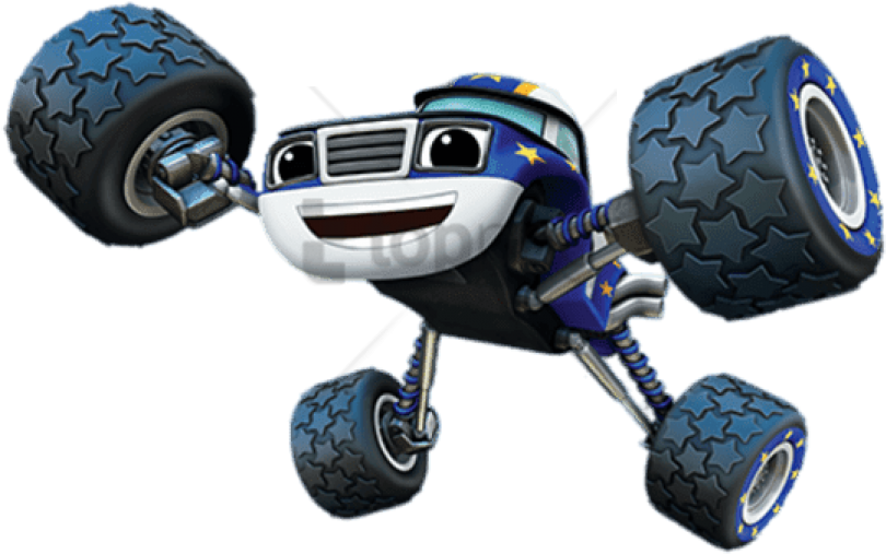 Free Png Download Blaze And The Monster Machines Darington - Blaze And The Monster Machines Png Clipart (850x639), Png Download
