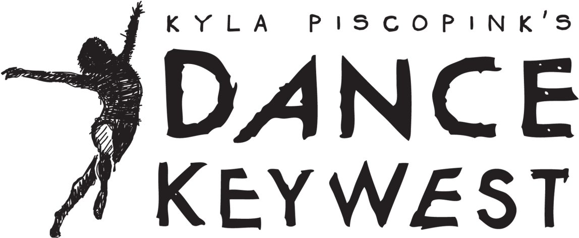 2019 Dance Key West - Monochrome Clipart (1200x492), Png Download