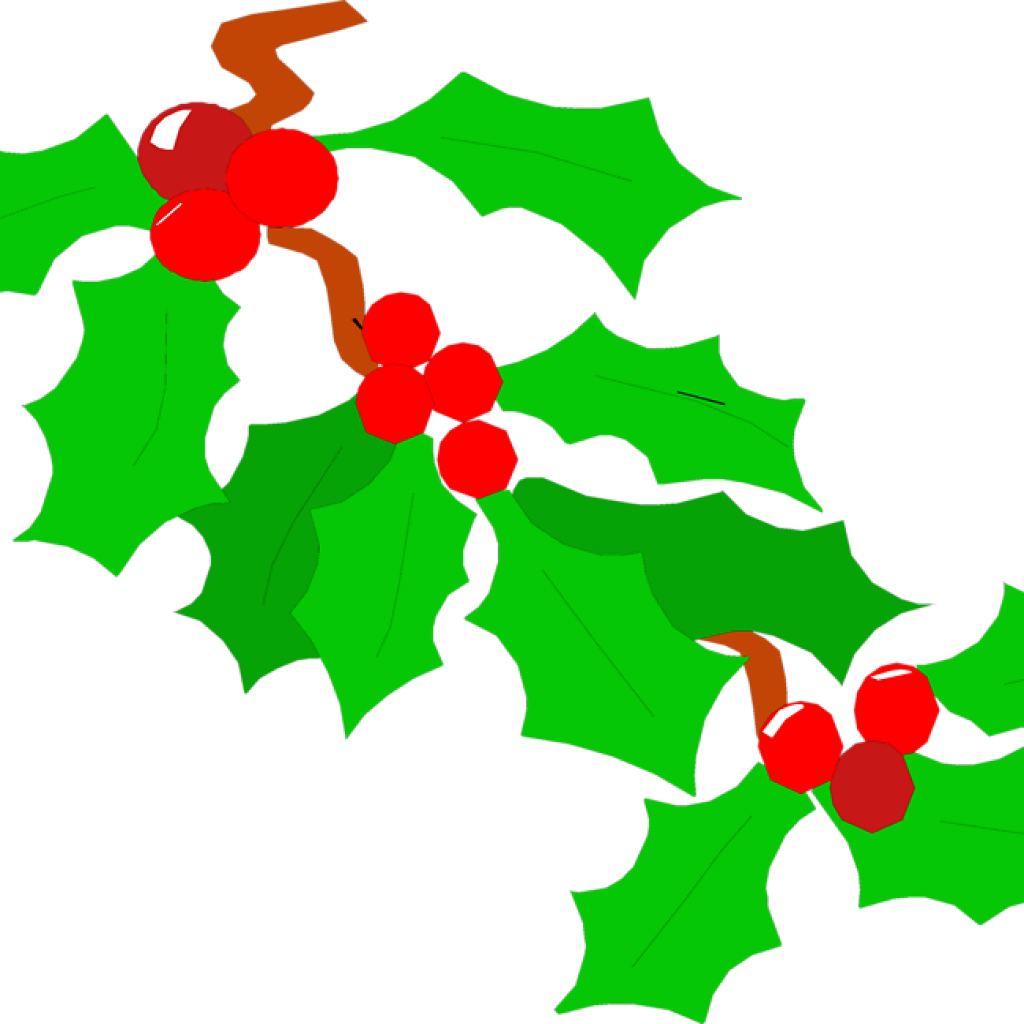 Holly Images Free Holly Free Stock Photo Illustration - Holly Clipart No Background - Png Download (1024x1024), Png Download