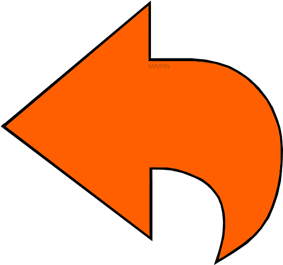 Orange Arrow Clipart (648x576), Png Download